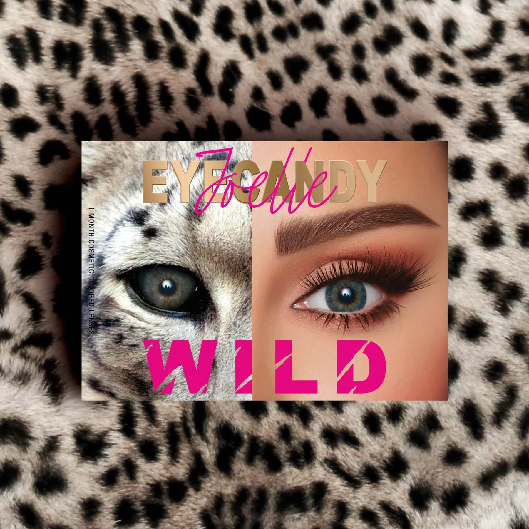 Eyecandy B2 Snow Leopard Non-med Monthly Lenses 2s