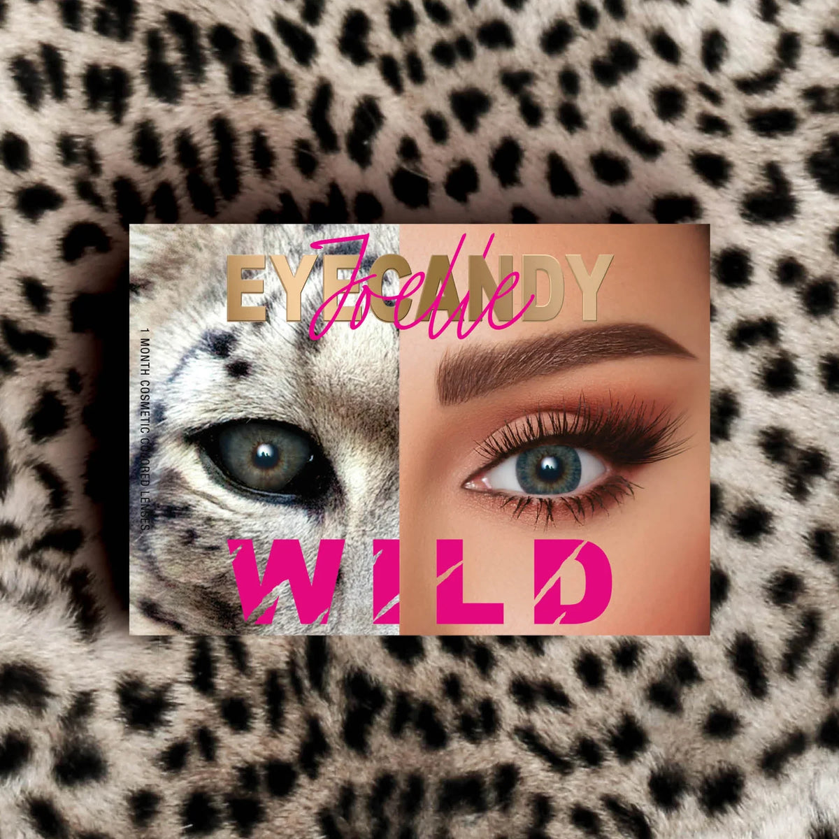 Eyecandy B2 Snow Leopard Non-med Monthly Lenses 2s