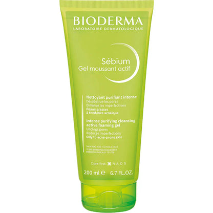 Bioderma Sebium Gel Moussant Actif 200ml
