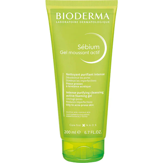 Bioderma Sebium Gel Moussant Actif 200ml