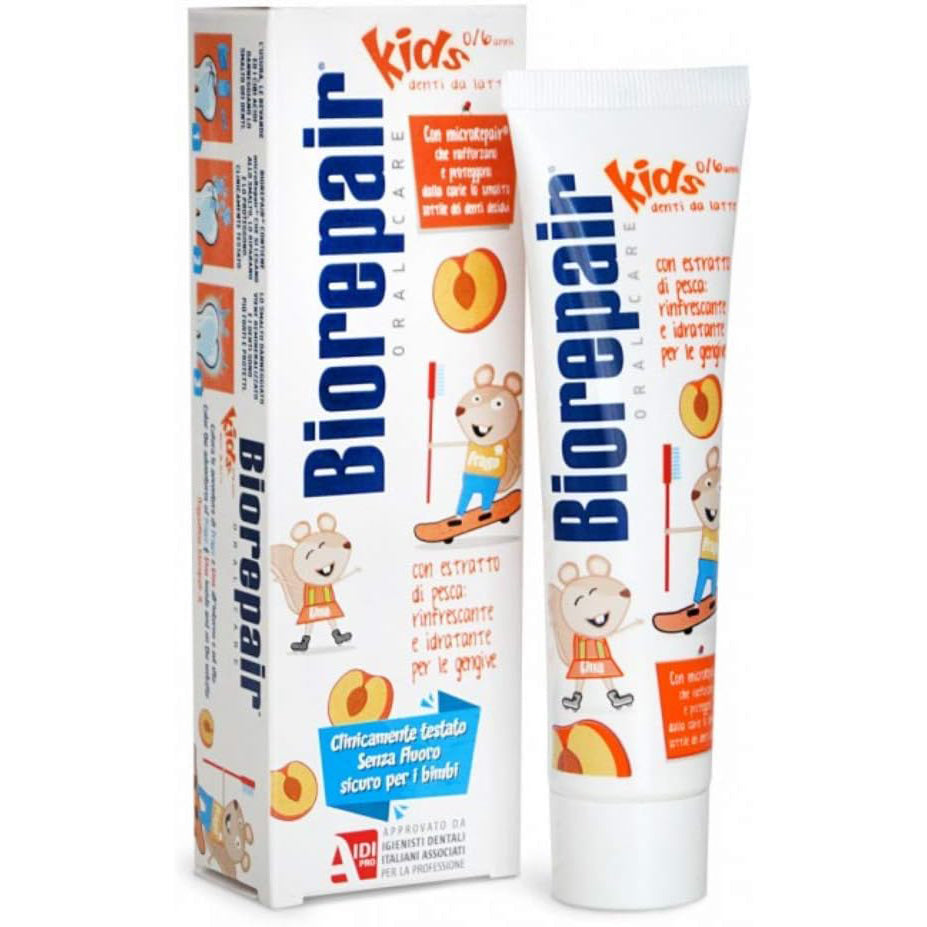 Biorepair Toothpaste Kids Peach 0-6 50ml