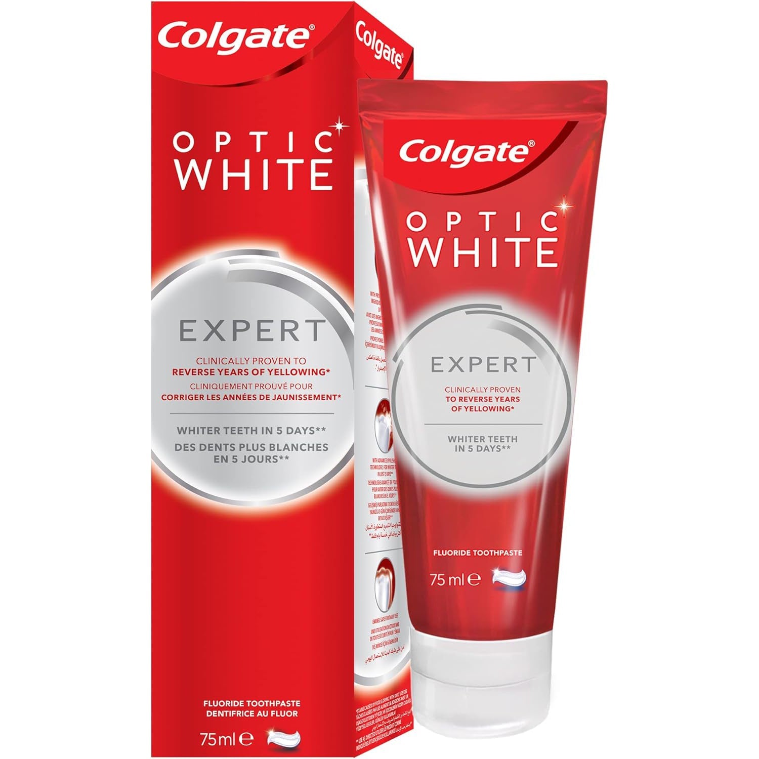 Colgate Toothpaste Optic White Expert 75ml