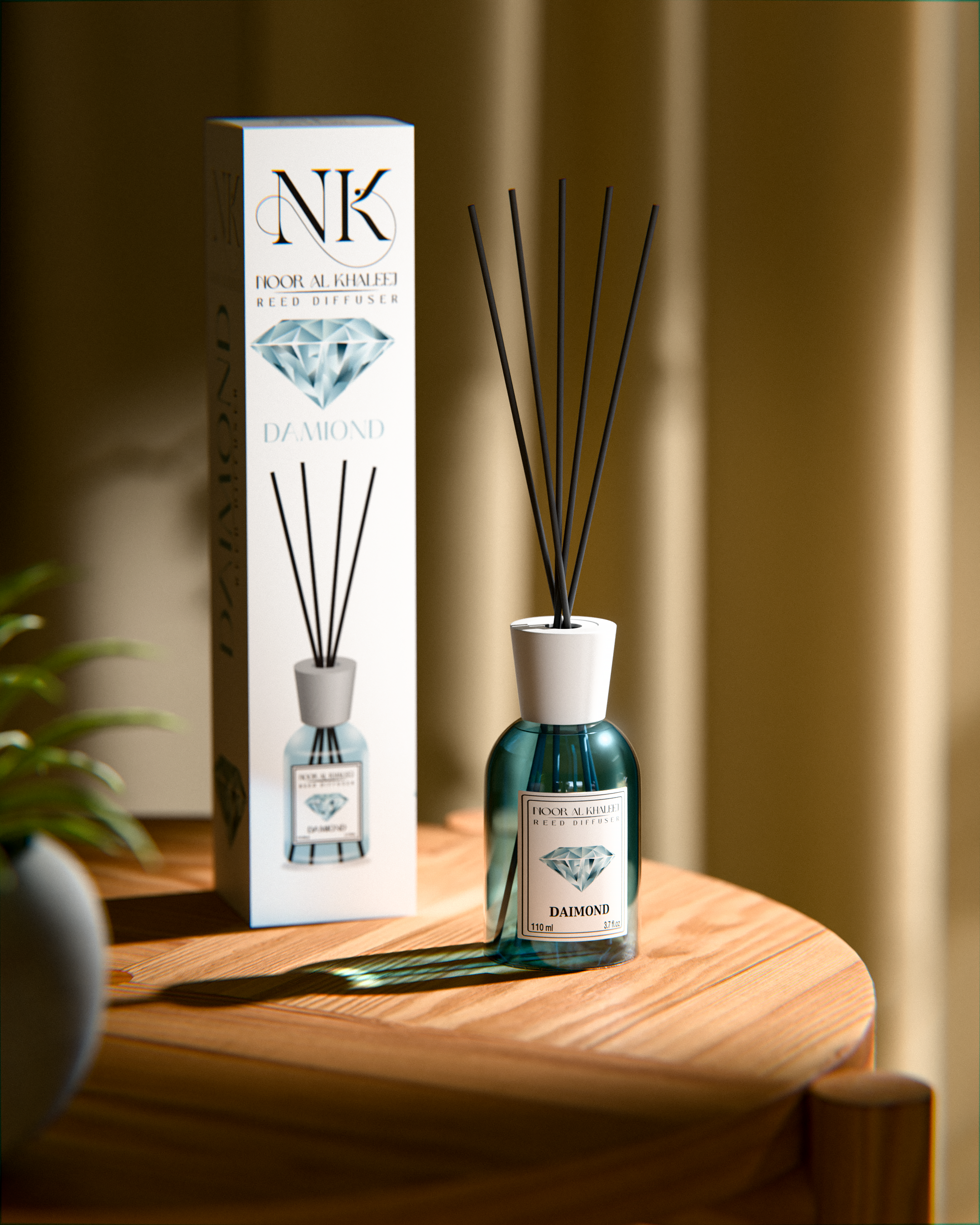 NK Reed Diffuser – Long-Lasting Home & Room Fragrance (Multiple Scents Available)