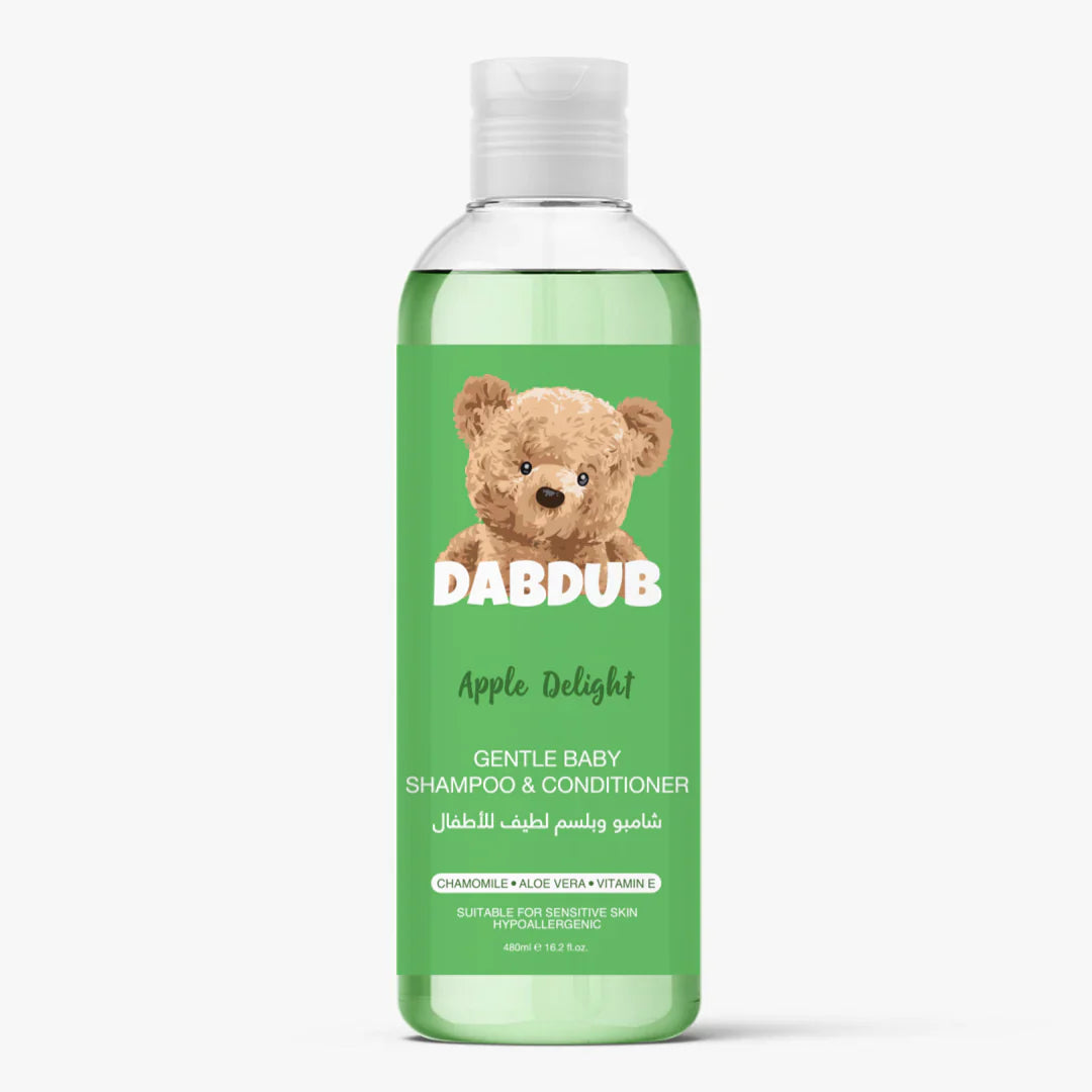 Dabdub Gentle Baby Shampoo & Conditioner 480ml