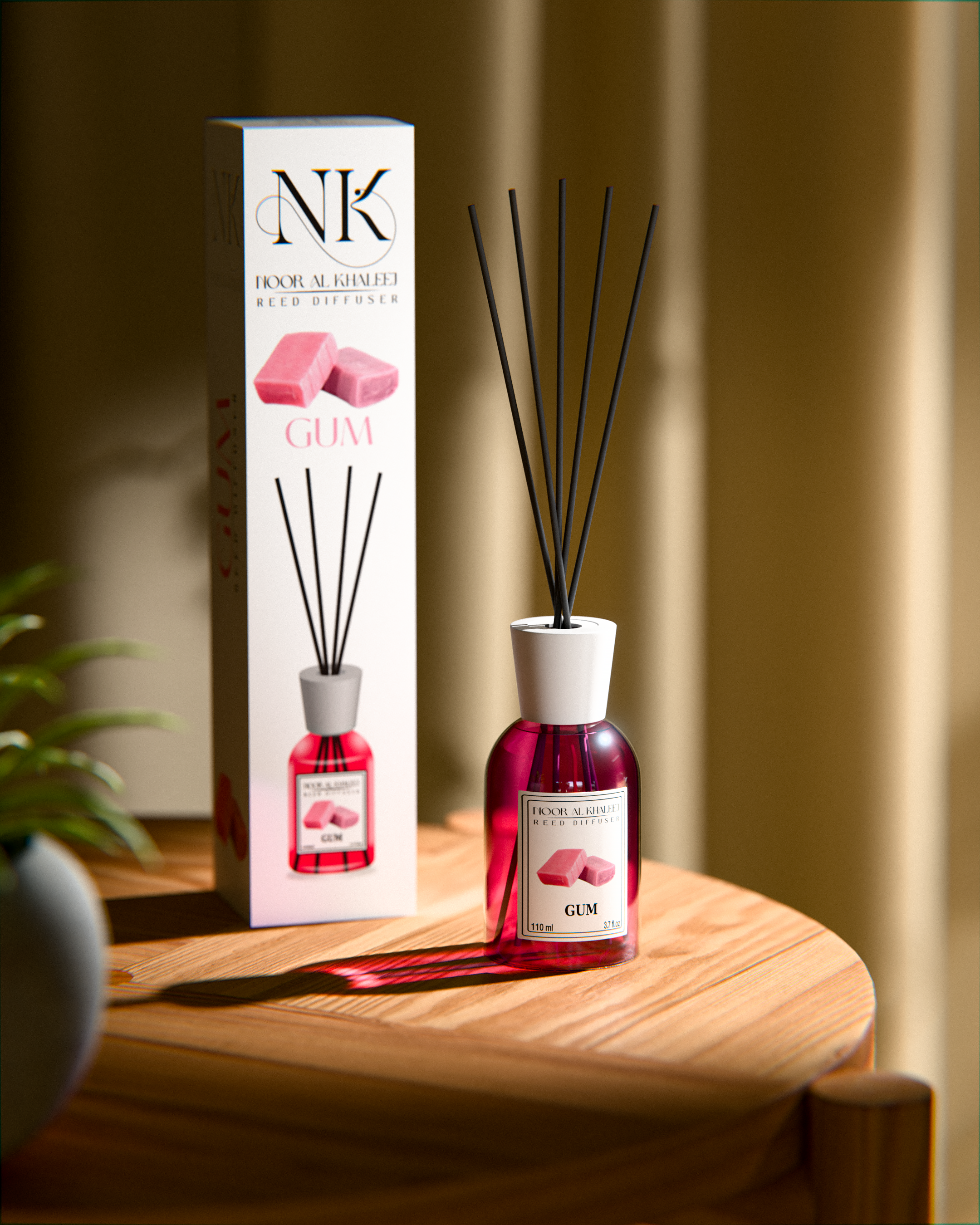 NK Reed Diffuser – Long-Lasting Home & Room Fragrance (Multiple Scents Available)