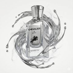Lumiere Silver Grasse Perfume 100ml Chevalier Metallic Collection Bottle
