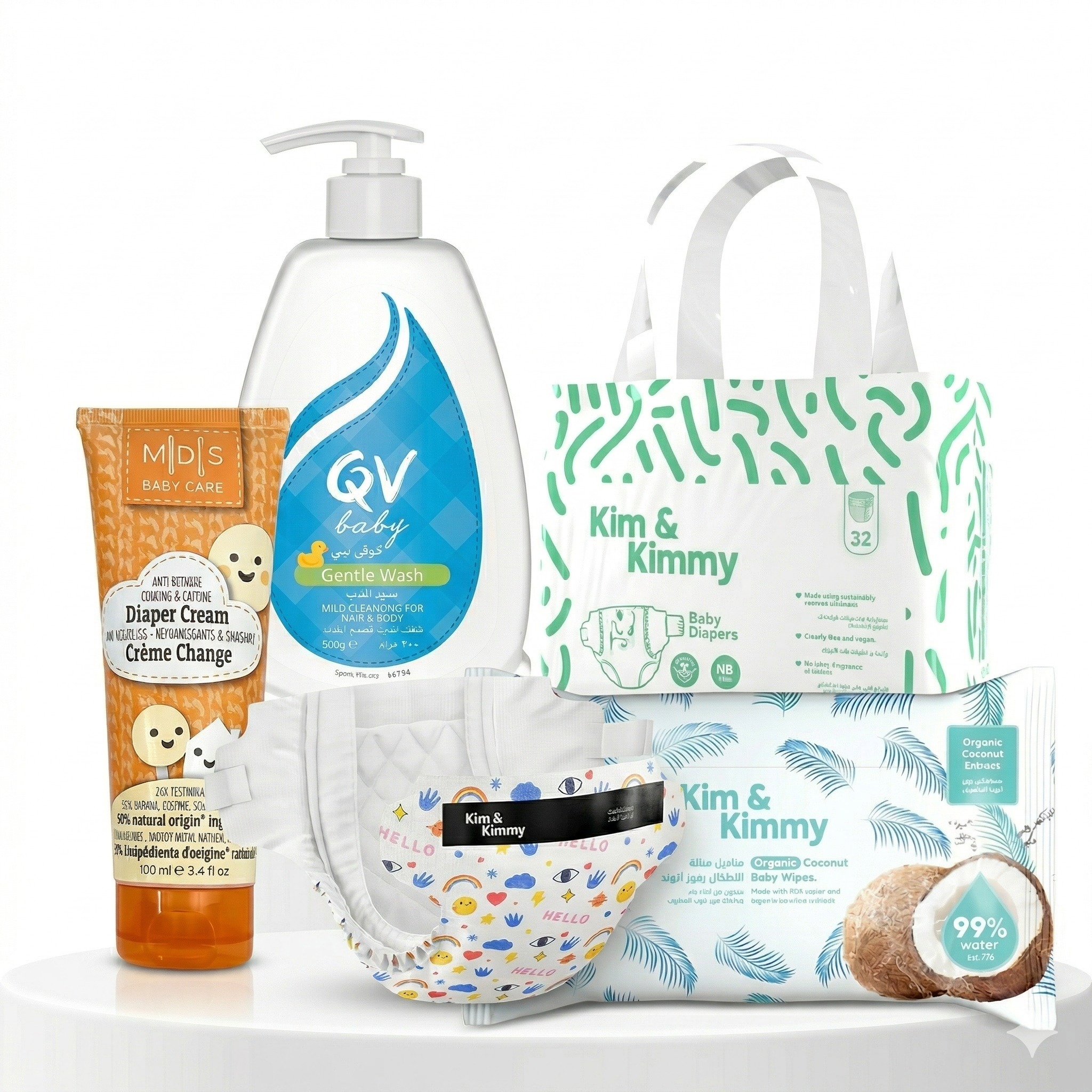 Newborn Monthly Survival Kit – Size 1 (Up to 5kg)