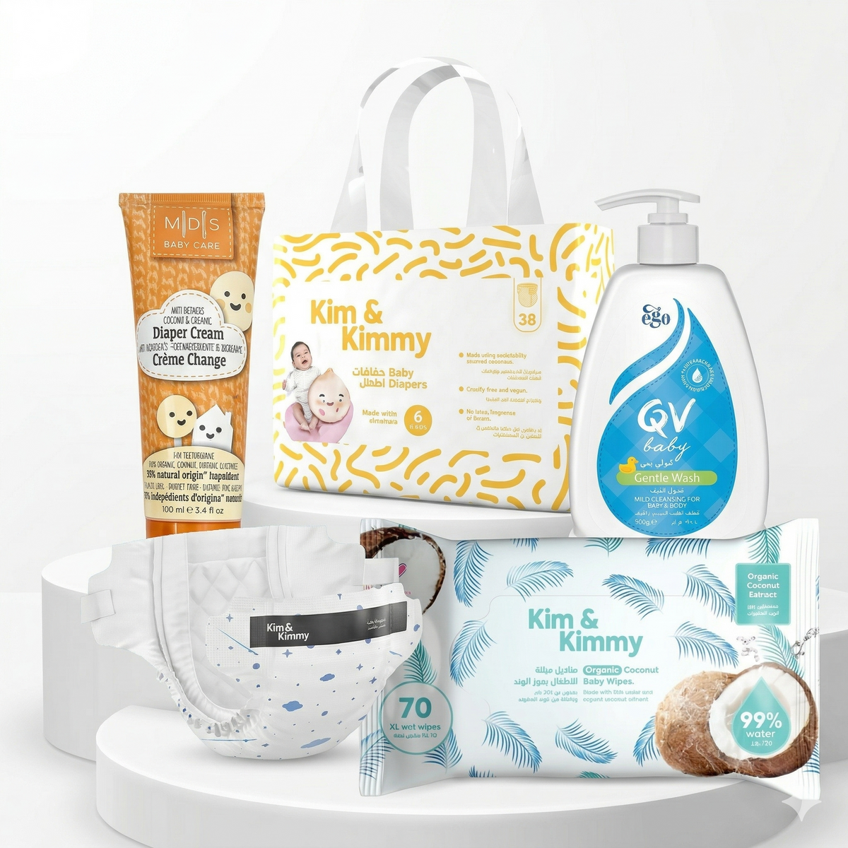 Newborn Monthly Survival Kit – Size 6 (15–20kg)