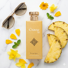 Grasse 70 Extrait De Parfum 80ml gold bottle tropical summer fragrance Summer Hammer alternative UAE