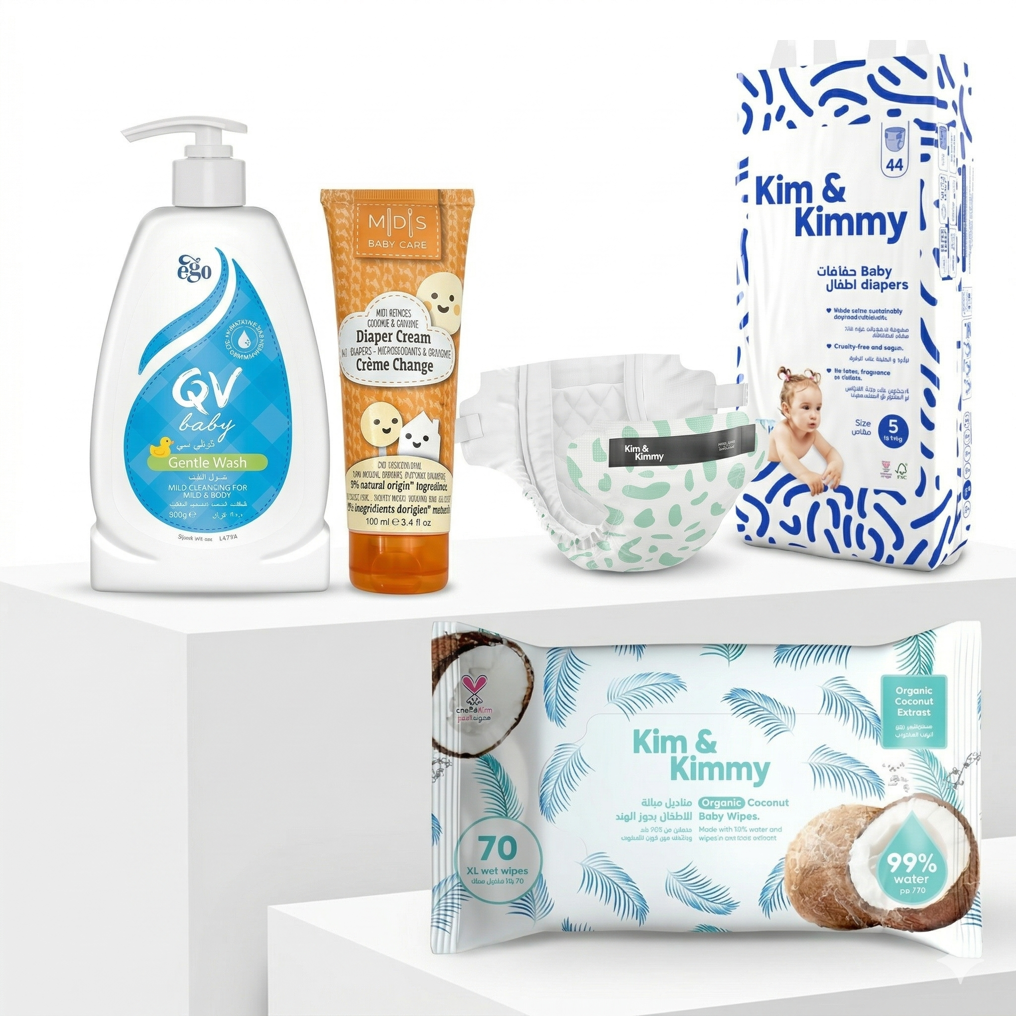 Newborn Monthly Survival Kit – Size 5 (12–17kg)