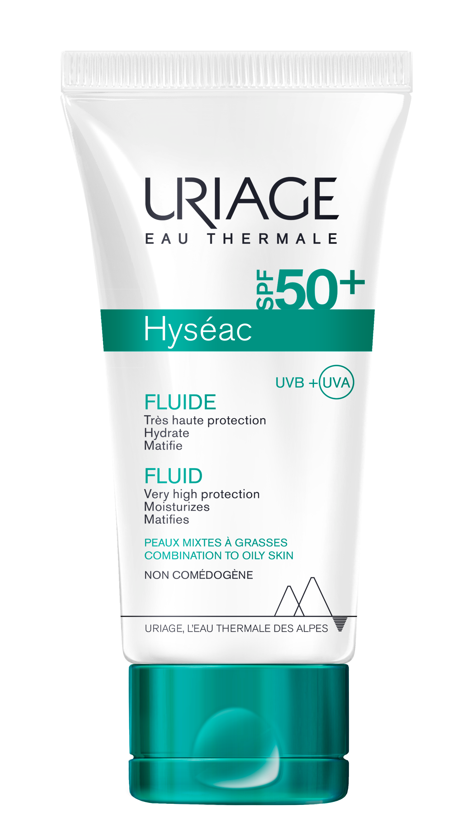 Uriage Hyseac SPF50 Fluid 50ml | Mattifying Sunscreen