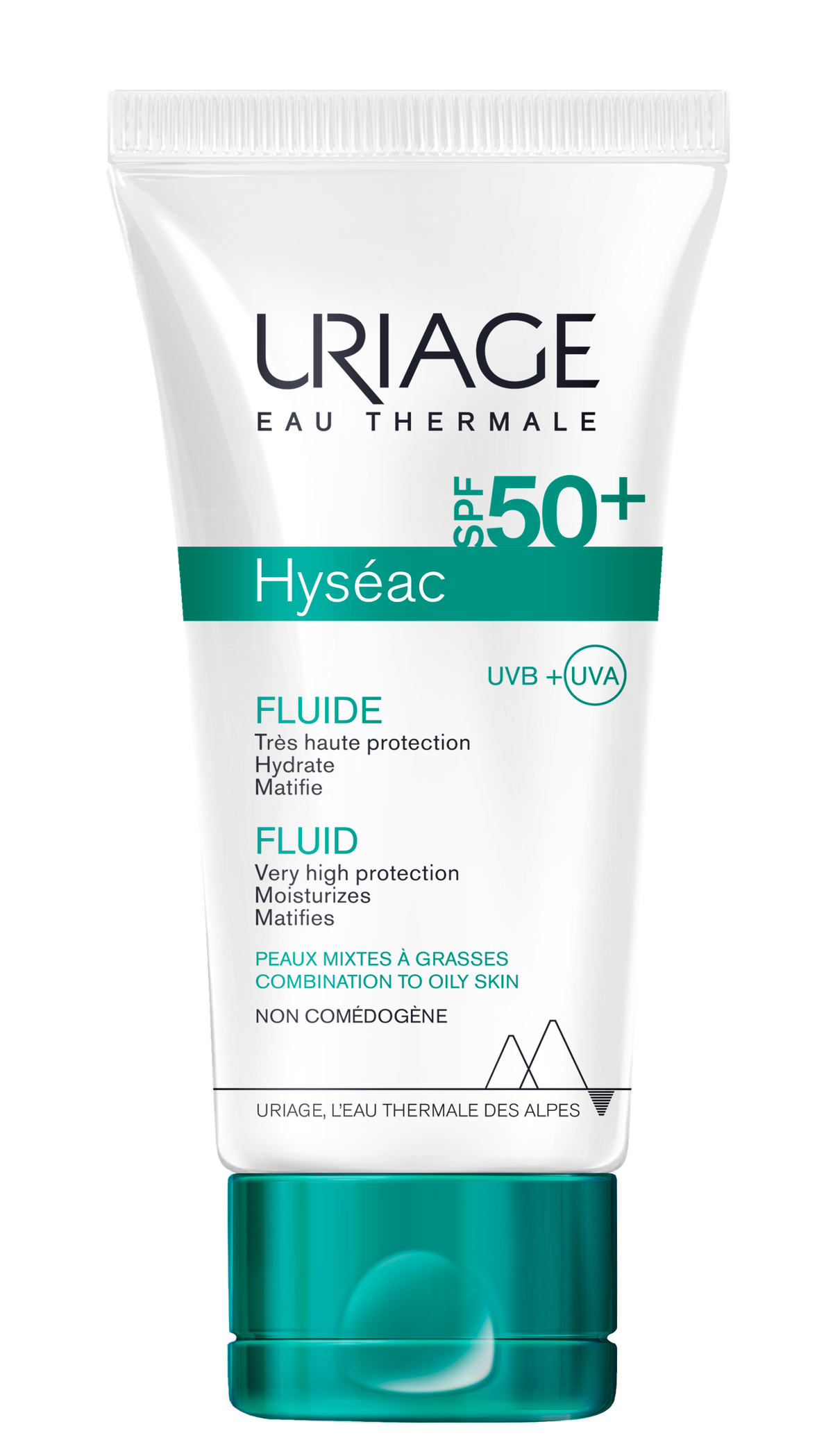 Uriage Hyseac SPF50 Fluid 50ml | Mattifying Sunscreen