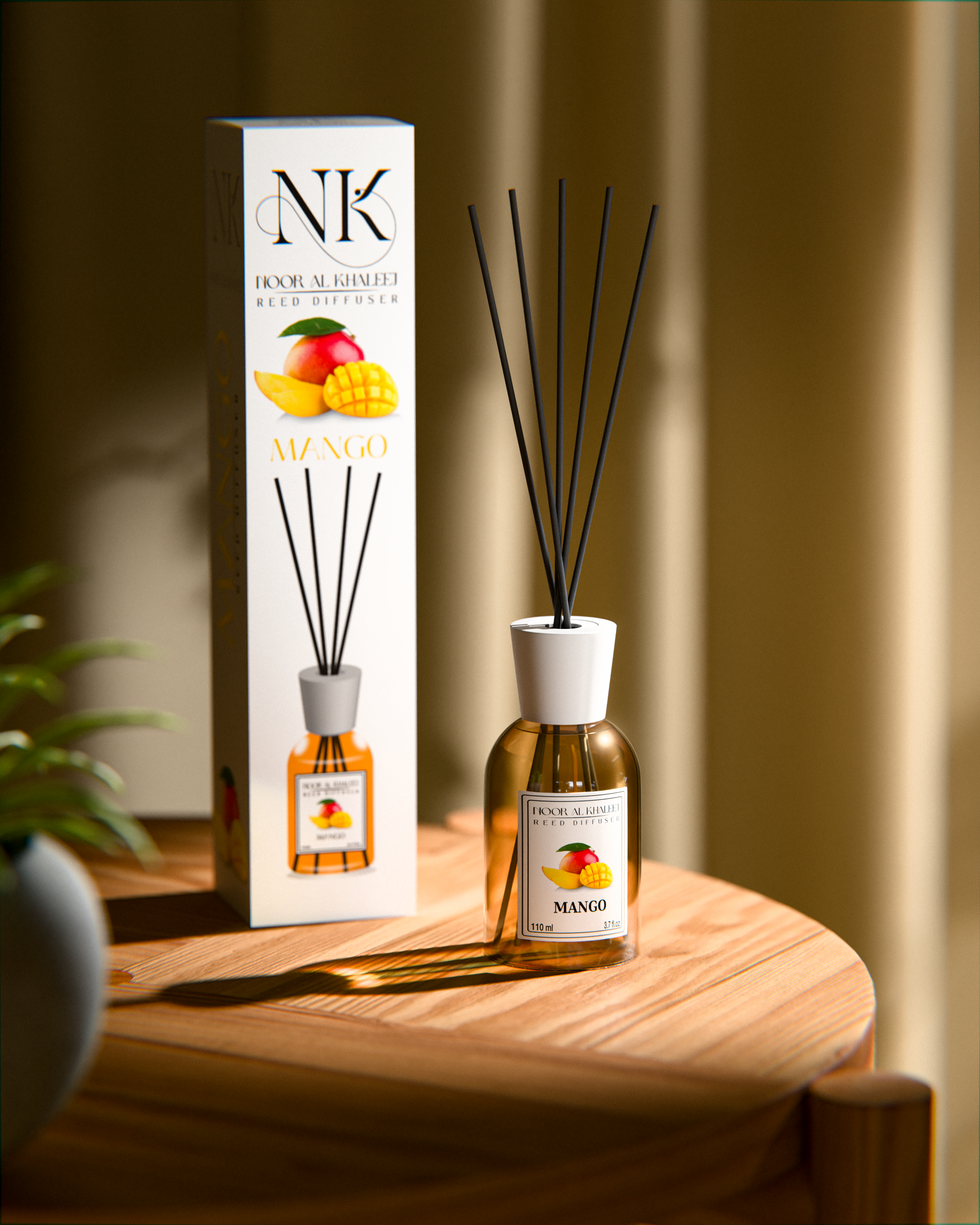 NK Reed Diffuser – Long-Lasting Home & Room Fragrance (Multiple Scents Available)
