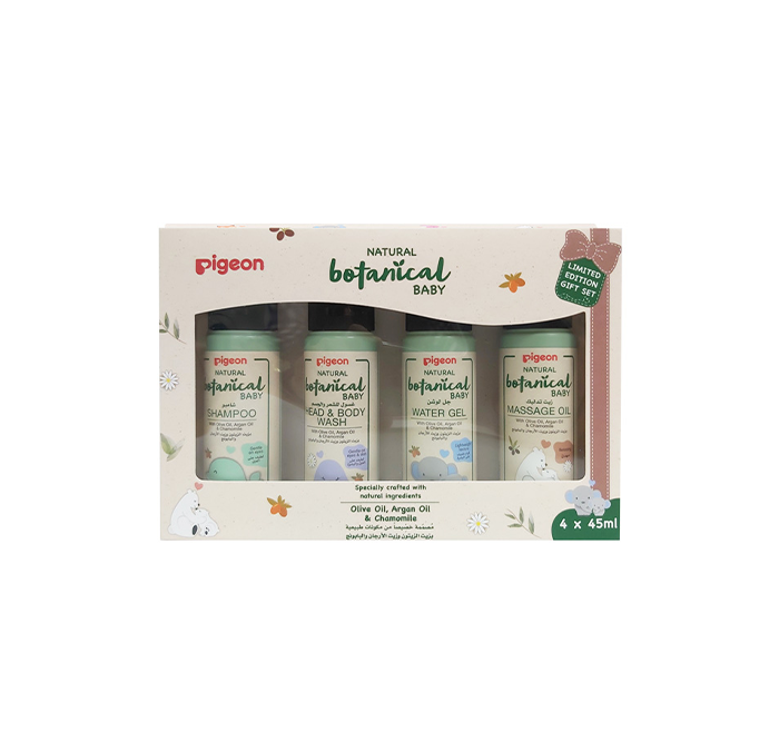 Pigeon Natural Botanical Baby Gift Set