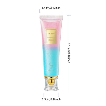 Easy Life Store 100g Niacinamide Whitening Toothpaste Refreshing Clean Teeth For Men And Women Fresh Breath Toothpaste To Remove Tooth Stains 100g - Buy Online in UAE | Easy Life Store