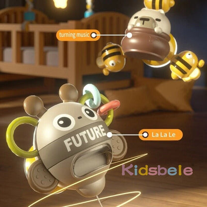 Baby Stroller Arch Toy With Spinning Baby Adjustable Stroller Mobile Toys For Newborns Toddlers Crib Gift Infant Sensory Toys