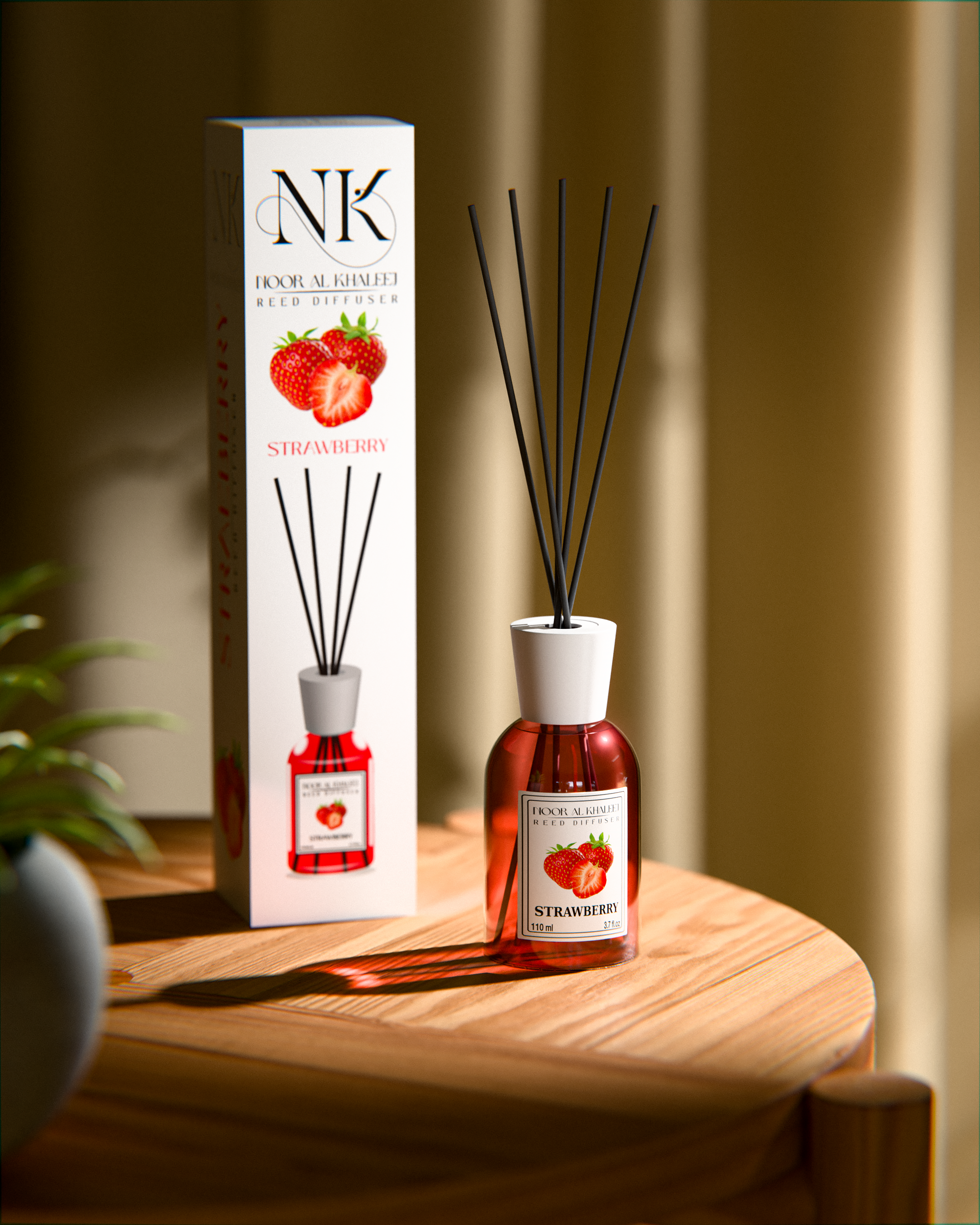 NK Reed Diffuser – Long-Lasting Home & Room Fragrance (Multiple Scents Available)