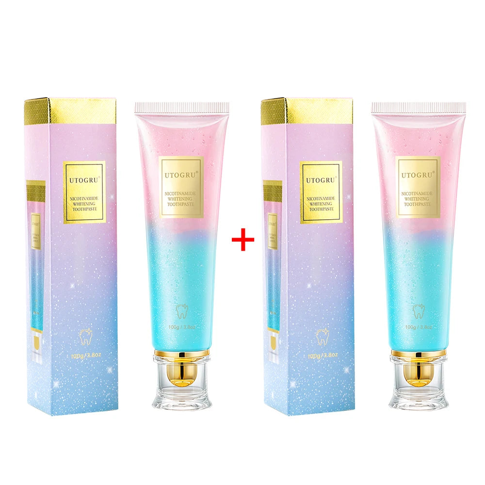 Whitening Toothpaste Nicotinamide Dazzling Toothpaste Remove Plaque Stains Teeth Oral Hygiene Clean Fresh Breath Teeth Care 100g