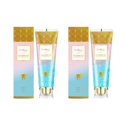 Easy Life Store Niacinamide Whitening Toothpaste Remove Yellow Teeth Smoke Stains Improve Oral Smell Breath Fresh Tooth Bleaching Care Product  - Buy Online in UAE | Easy Life Store