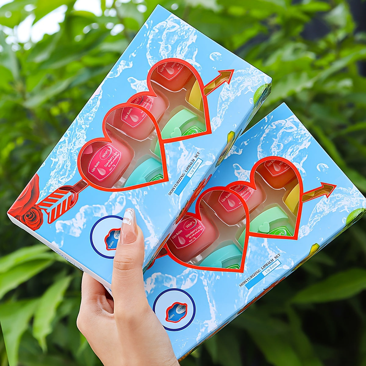 8pcs Moisturizing Lip Balm Set, Natural & Organic Ingredients, Hydrating & Soothing, Long-Lasting All-Day Moisture, Ideal for Dry Skin, Vitamin E Enriched - Perfect Christmas or Valentine's Day Gift, Christmas Gifts, Lip Line