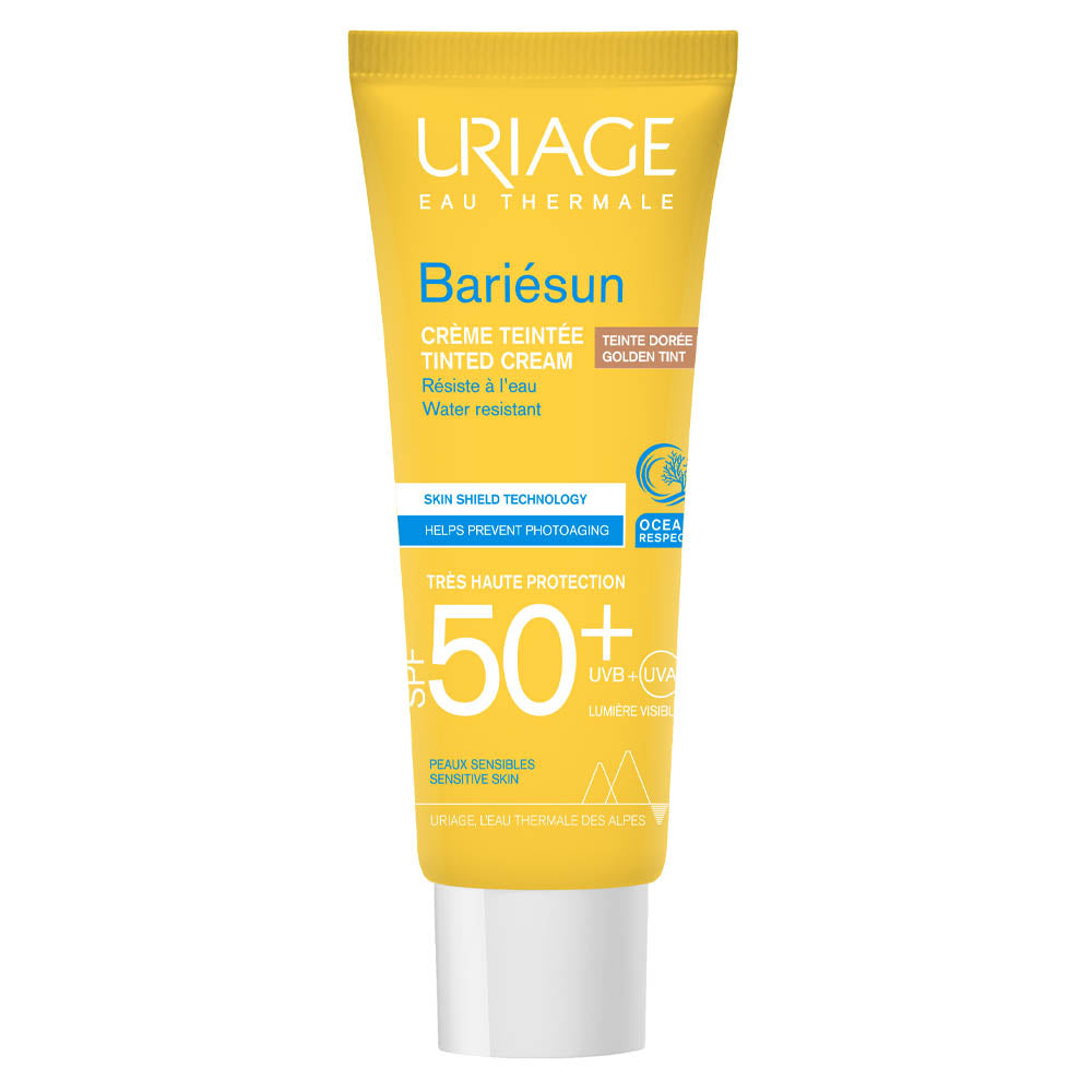 Uriage Bariésun SPF50+ Golden Tint Cream 50ml | Tinted Sun Protection

