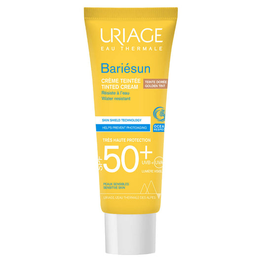 Uriage Bariésun SPF50+ Golden Tint Cream 50ml | Tinted Sun Protection


