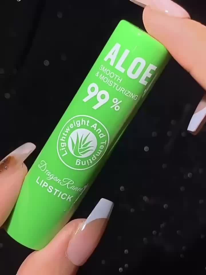 12Pcs Color Changing Lip Balm Set Box Moisturizing And Nourishing Temperature Changing Aloe Lipstick with Plant Squalane