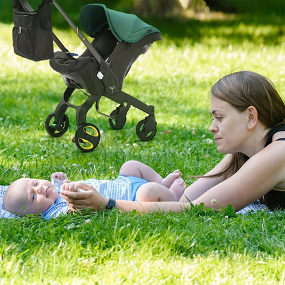 Ultra-Lightweight Folding Baby Stroller with Bag - Multi-Functional, Portable, and Compact Design for Easy Travel - Ideal for New Parents and City Living