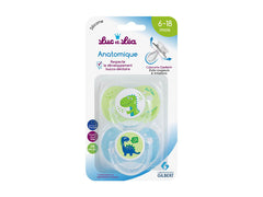 Luc Et LÃ©a Soother Newborn Sym Blue