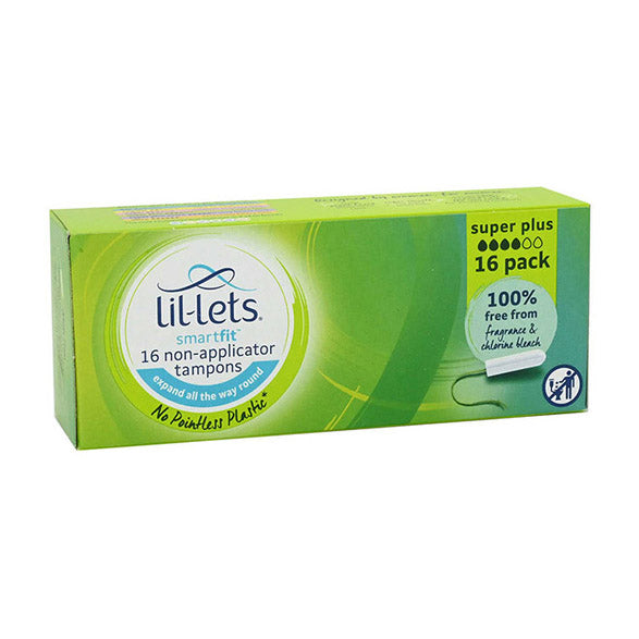 Lil Lets Non App Tampon Super Plus 16s