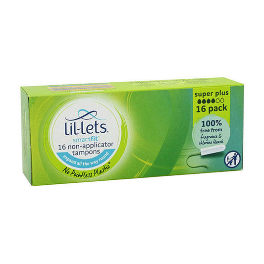 Lil Lets Non App Tampon Super Plus 16s