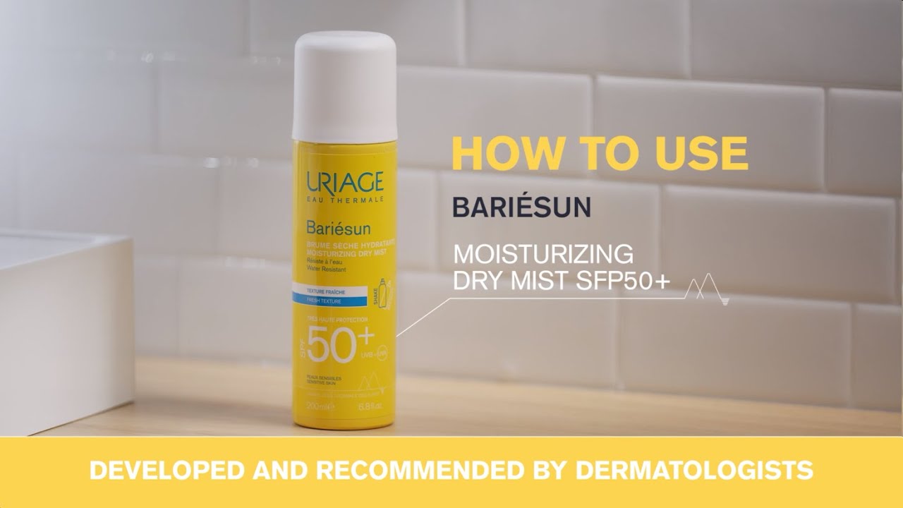 Uriage Bariesun Spf50+ Moisturizing Dry Mist 200Ml