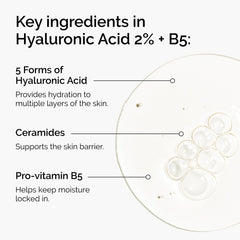 The Ordinary Hyaluronic Acid 2% + Vitamin B5 Hydrating Serum – Plumps, Soothes & Repairs Dry/Dehydrated Skin (30ml)