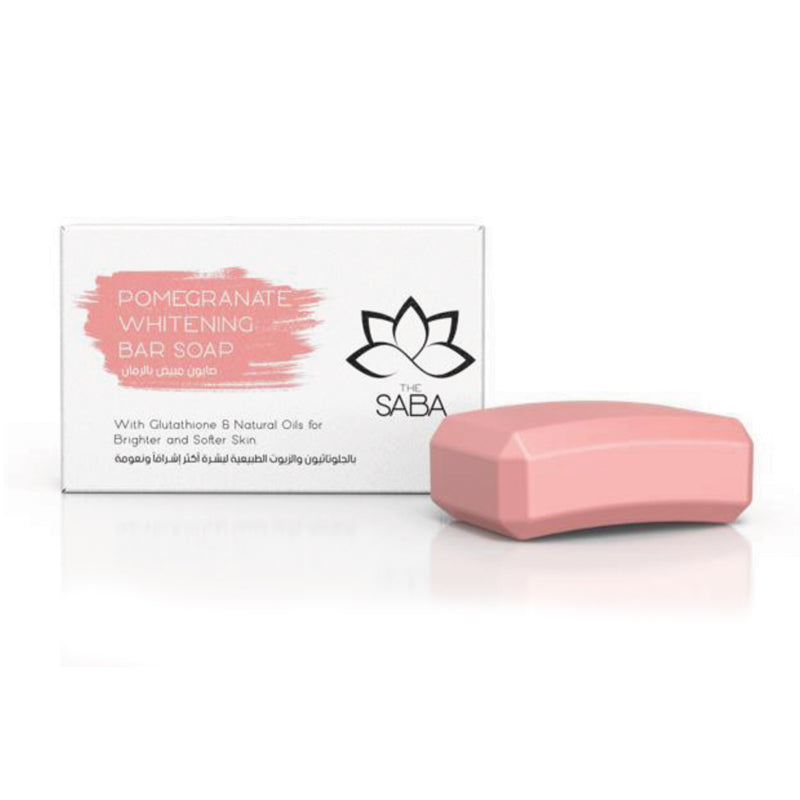 The Saba Pomegranate Whitening Bar Soap 100gm