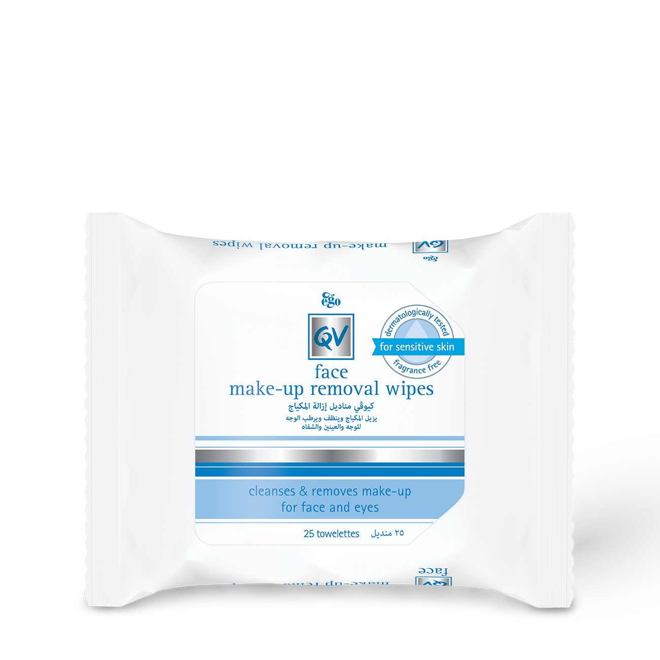 Ego QV Face Make Up Removal Wipes 25s