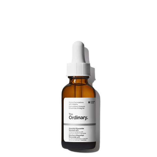 The Ordinary Ascorbyl Glucoside Solution 12% – Brightening Vitamin C Serum for Dull, Uneven Skin (30ml)