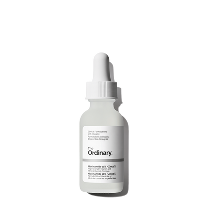 The Ordinary Niacinamide 10% & Zinc 1% Water-Based Face Serum for Blemish-Prone, Oily Skin – Pores & Oil Control (30ml)