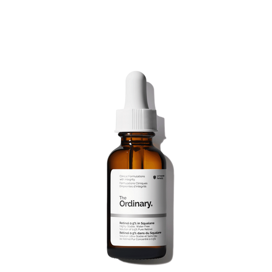The Ordinary Retinol 0.5% in Squalane – Anti?Ageing Face Serum for Fine Lines, Uneven Tone & Texture (30ml)