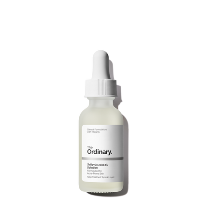 The Ordinary Salicylic Acid 2% Face Serum – BHA Exfoliant for Acne-Prone Skin, Blackheads & Visible Pores (30ml)