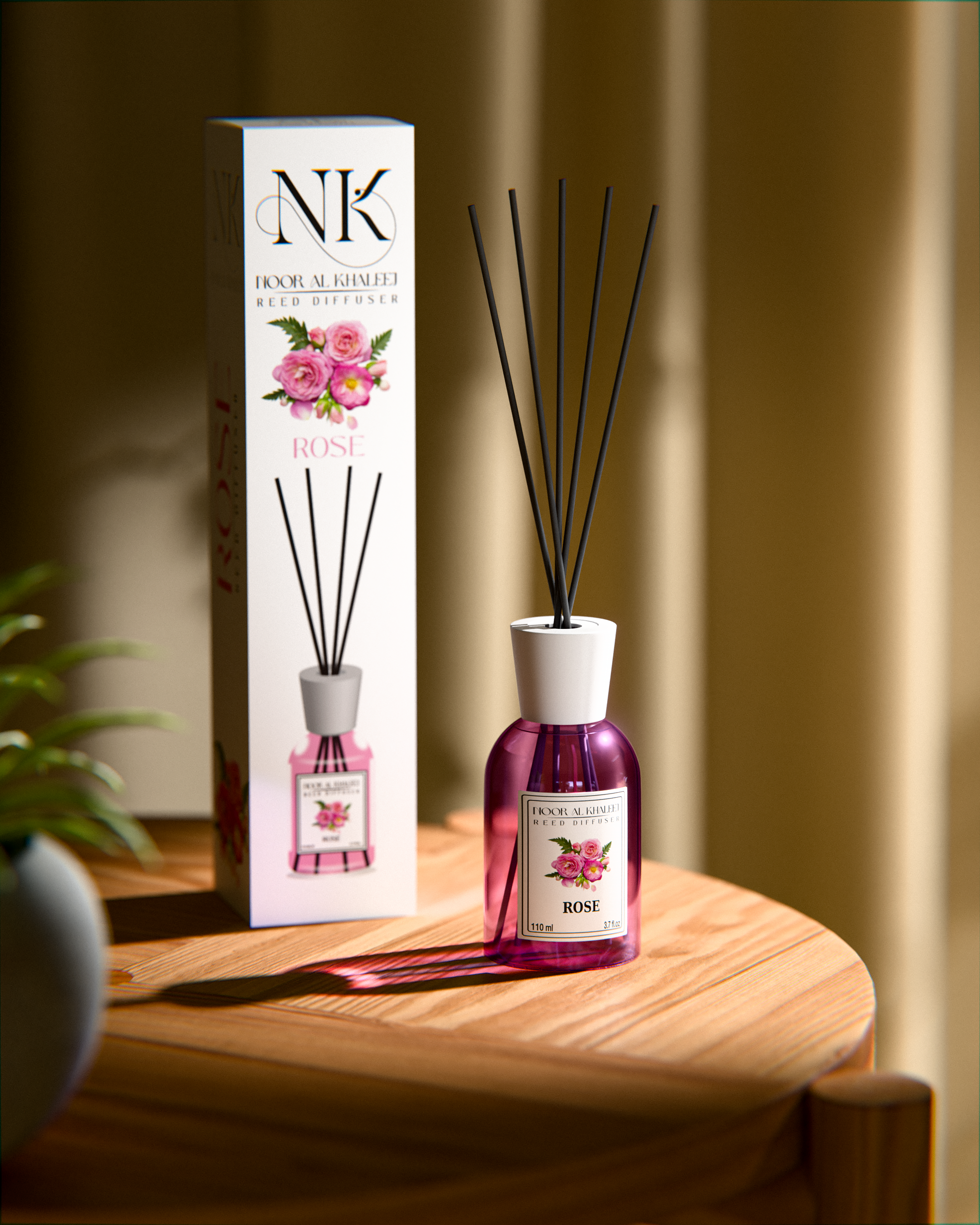 NK Reed Diffuser – Long-Lasting Home & Room Fragrance (Multiple Scents Available)
