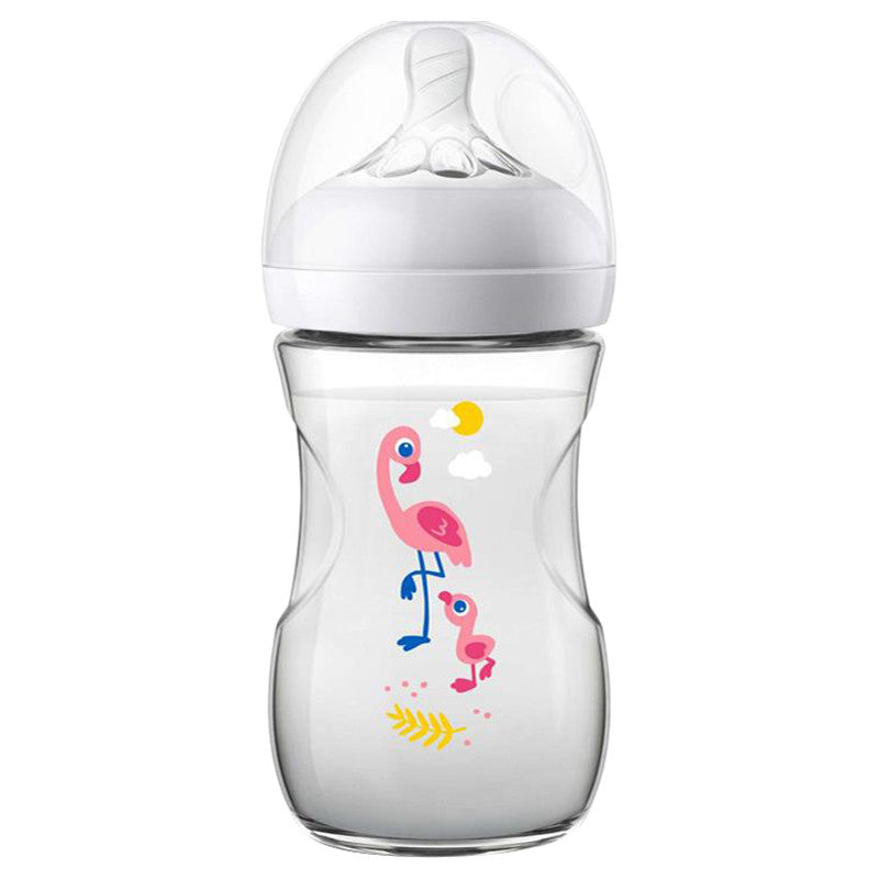 Philips Avent Natural 2.0 Bottle Flamingo 260ml -Pa464