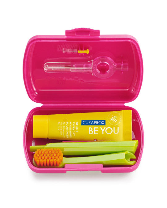 Curaprox Magenta Travel Set